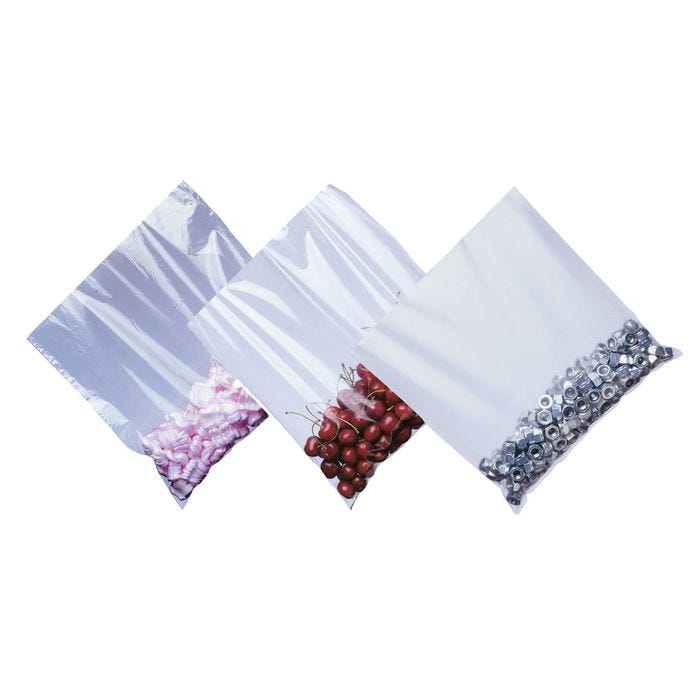 Plain polythene bags