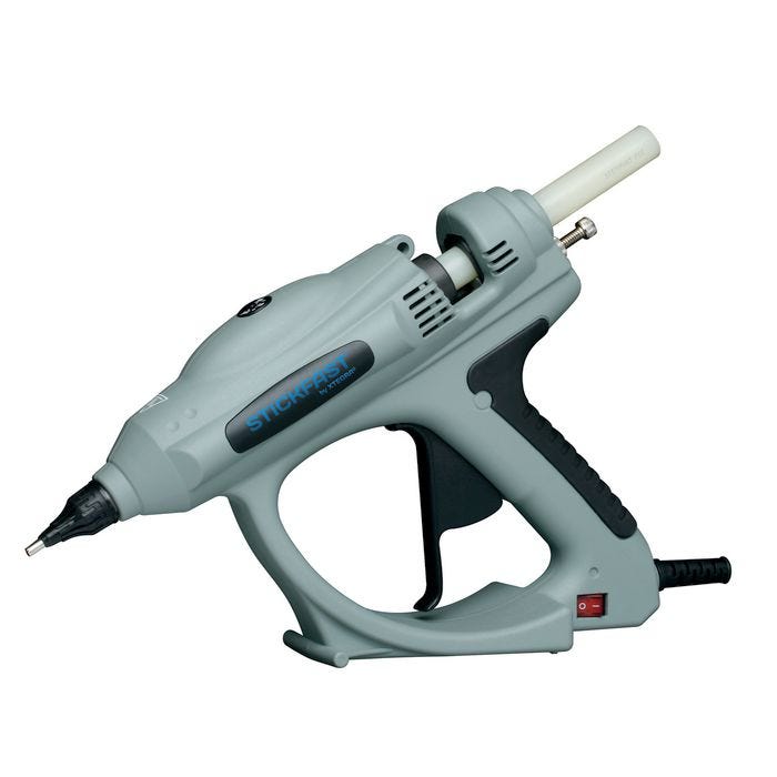 Heavy duty hot melt glue gun