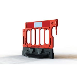 Heavy duty safety barrier