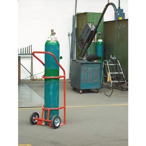 Large oxygen cylinder carriers