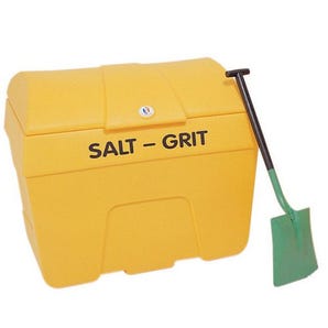 Slingsby heavy duty salt and grit bins - Without hopper feed