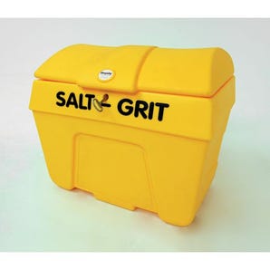 Slingsby heavy duty salt and grit bins - Without hopper feed, and with locking lid