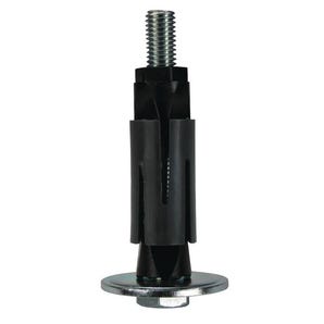 Round tube expanding adaptors for 12mm single bolt hole castors