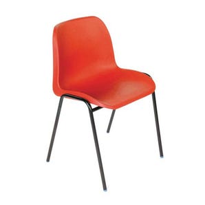Polypropylene stacking chair