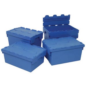 Budget attached lid containers
