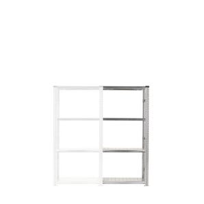 Zinc plated boltless steel shortspan shelving - up to 250kg