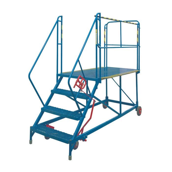 Double sided mobile access platforms