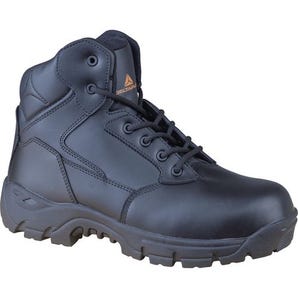 Leather safety boots