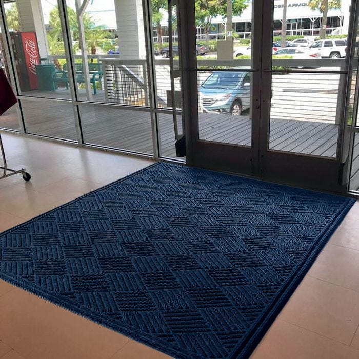 Herhaald Picasso Pakket Heavy duty water barrier entrance mat | Slingsby