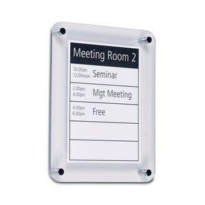 Wall mounted poster frame