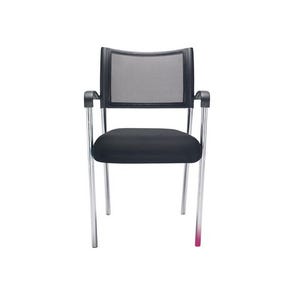 Mesh back visitor armchair