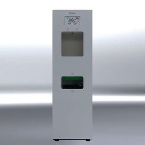 Encased automatic handwash station