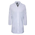 white lab coat