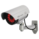 white cctv camera