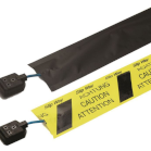 black cable protection mat