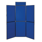 blue display board