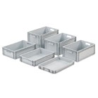 Grey small containers 