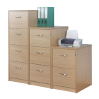wooden filing cabinets