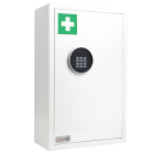 white first aid cabinet