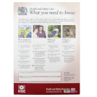 first aid information poster