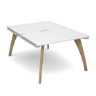 white contemporary bench
