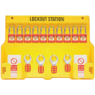 yellow lockout station