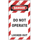 red "do not operate" sign