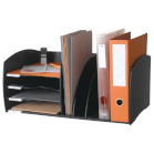 black desk organiser
