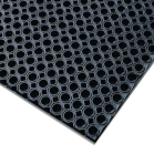 black outdoor mat