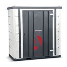 Panelled outdoor storage box