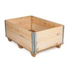Wooden pallet collar