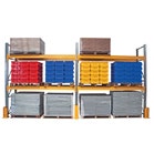 Racking with multiple pallets