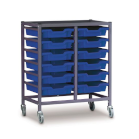 grey tray trolley