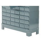 Draw cabinet with small pigeon hole compartments