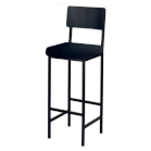 black high stool