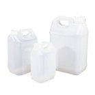 White jerry cans with handles and lids