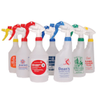 assorted spray bottles