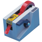 blue measured tape dispenser