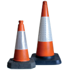 orange traffic cones