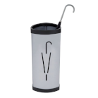 grey umbrella stand